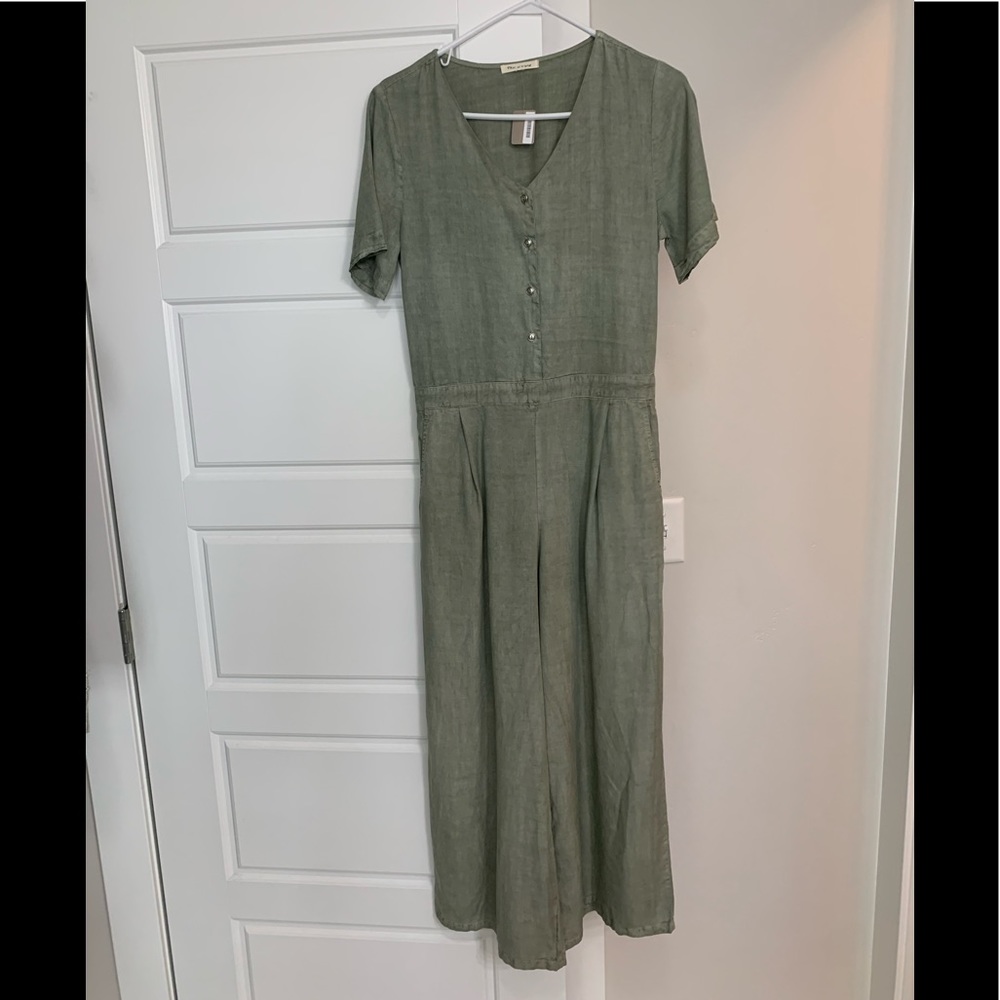 Green wide leg Jumper - Tea n Rose - NWT